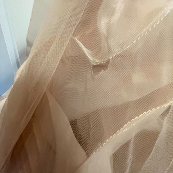 Vera Wang Blush Pink Wedding Gown Size 0 - Picture 15 of 16